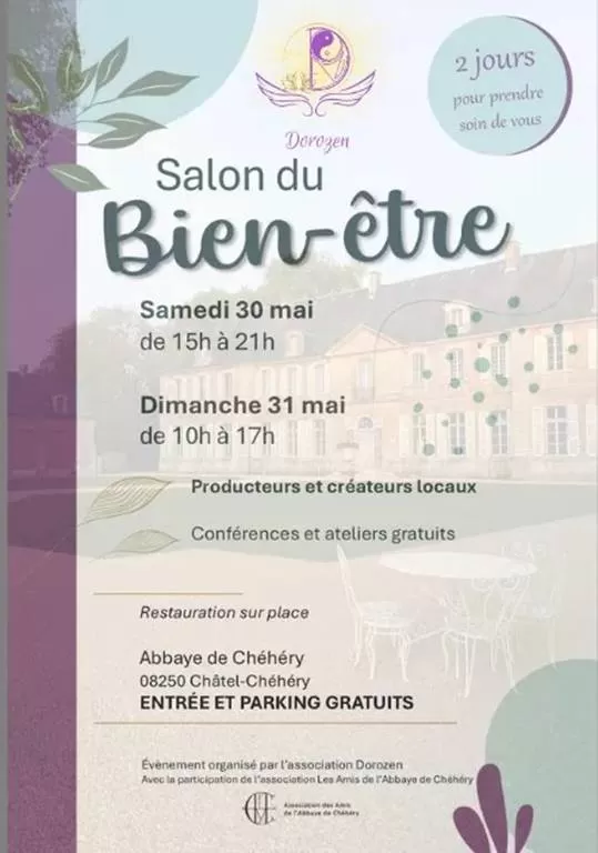 affiche Salon du bien-être à Chatel-Chéhéry