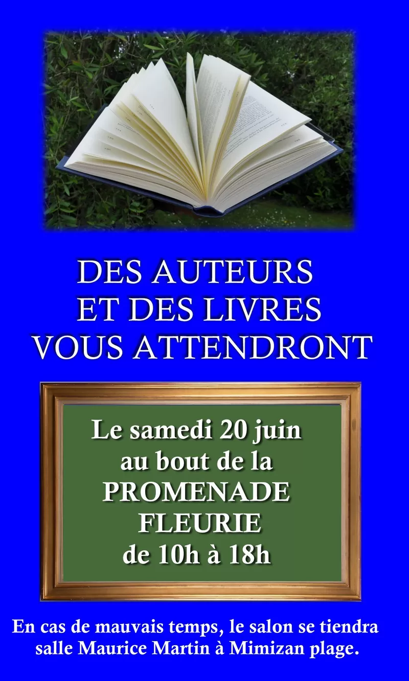 affiche Salon du livre à  Mimizan